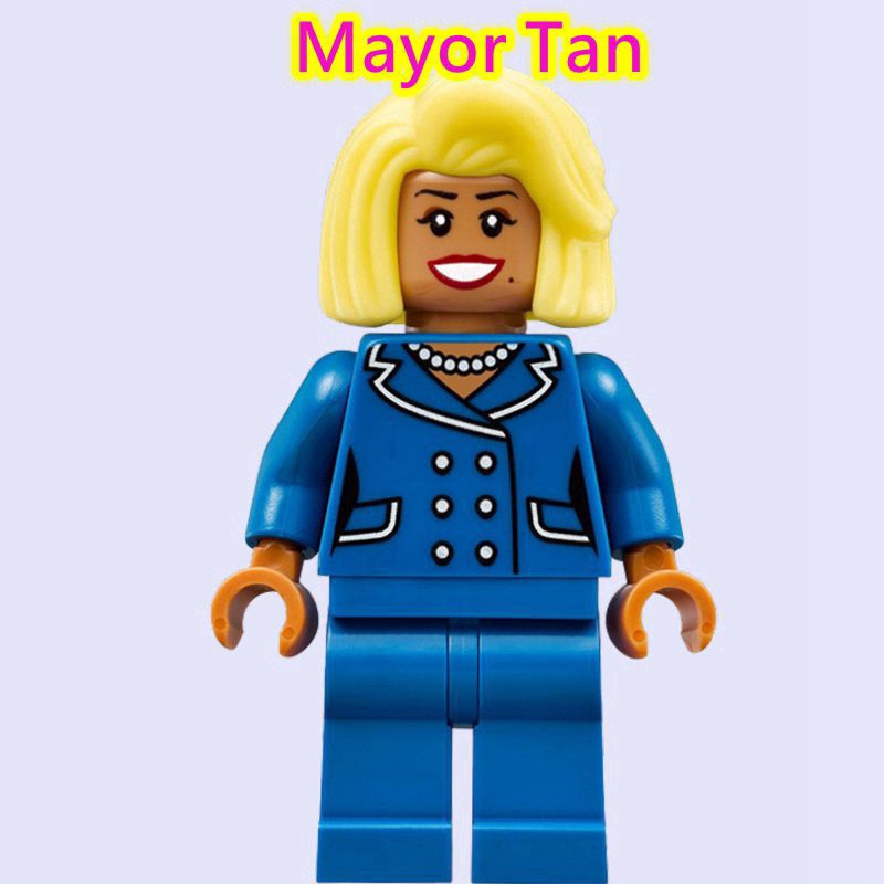 Bộ Lắp Ghép Mô Hình Nhân Vật Siêu Anh Hùng James Gordon Aquaman Gotham Joker Superman Robin