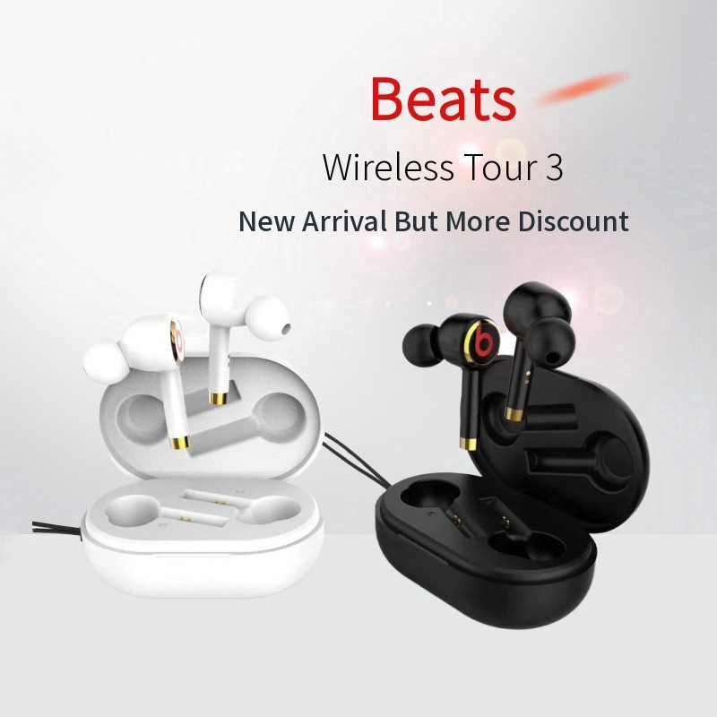 【Original】Beats tour 3 high-quality Bluetooth5.0 Wireless Earphones In Ear Sports Headphones With Charging Case for IOS/Android Beats earpuds