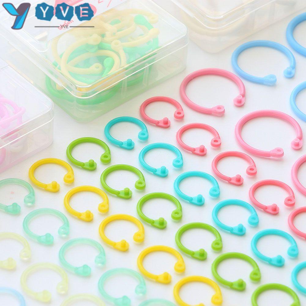 Notebook Craft Album Circle Keyring Easy Ring