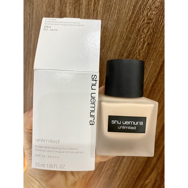 Kem Nền Shu Uemura Unlimited Breathable Lasting Foundation SPF 24 PA+++ 584 Sỉ>5