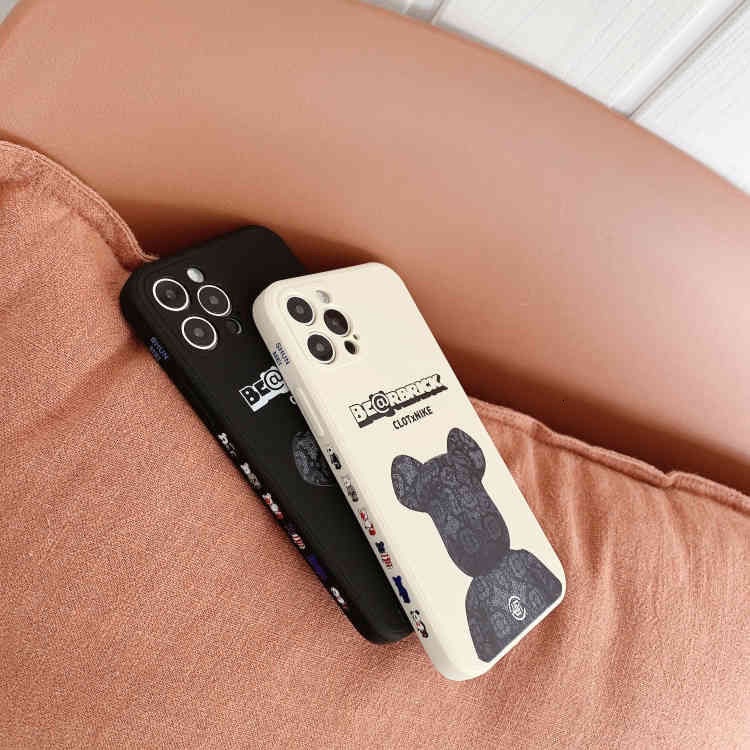 Ốp điện thoại cao su silicon mềm mịn họa tiết dễ thương thích hợp cho iphone 12 11 11promax 7 8plus se x xs xr 12promax