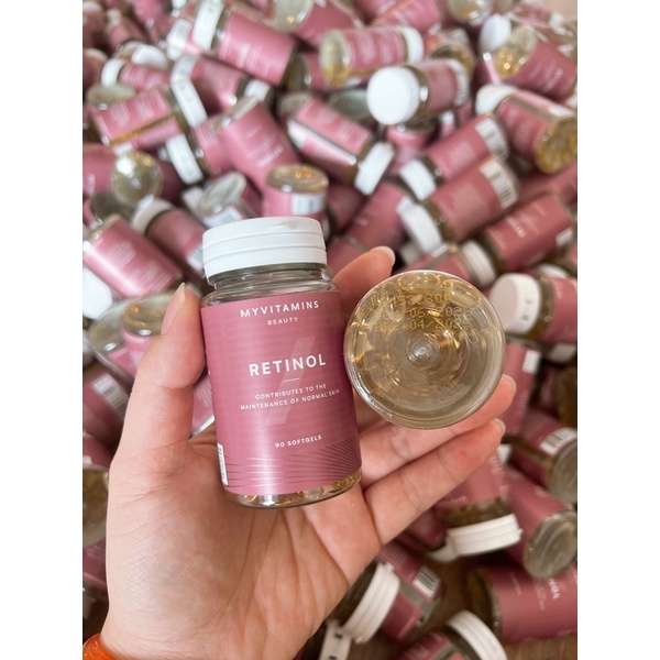 𝗩𝗶𝗲̂𝗻 𝘂𝗼̂́𝗻𝗴 𝗥𝗲𝘁𝗶𝗻𝗼𝗹 MyVitamin Beauty 90V