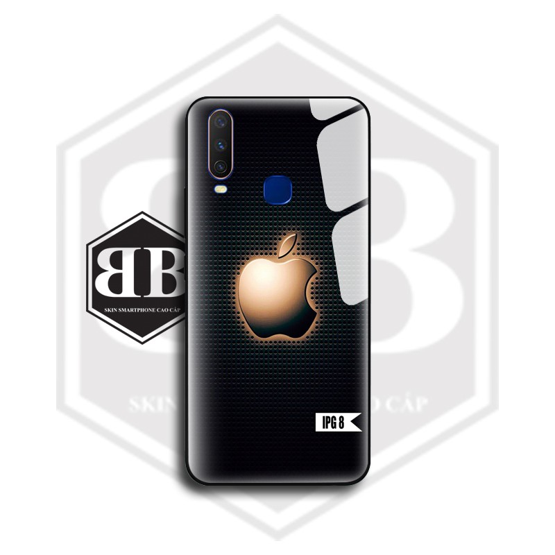 Ốp lưng kính cường lực Vivo Y11 Y12 Y15 Y17 / U10 / Y3 in hình iphone giả cho các dòng máy