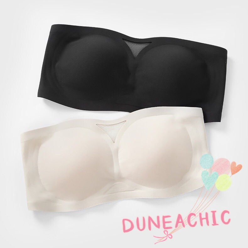 DUNEA Áo bra ống không dây chống tuột gợi cảm cho nữ