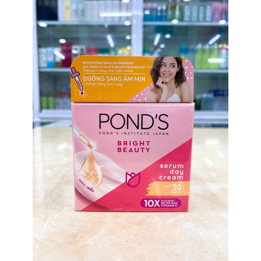 (50g) Kem Dưỡng Trắng Da Ban Ngày Ban Đêm Pond's White Beauty Mẫu Mới