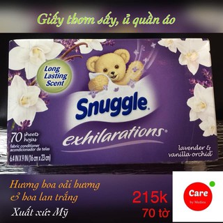 [Thanh lý] Giấy thơm Snuggle chất lượng của Mỹ(Hộp bị móp, bên trong còn nguyên)