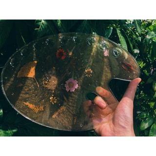 Palette bảng pha màu resin