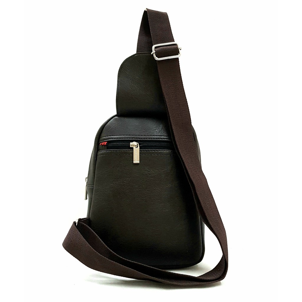 Túi đeo chéo di động da nam AVUH006(Mẫu trơn) | BigBuy360 - bigbuy360.vn