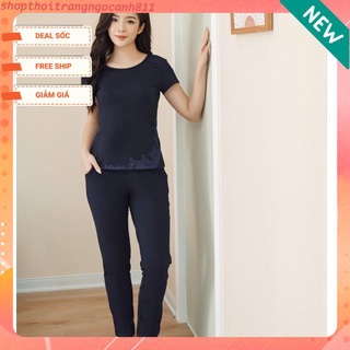 Bộ cộc tay quần dài cotton Wonner 22080