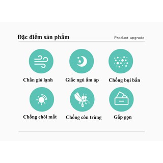 Màn Chụp Gấp Gọn Cho Bé Yêu.