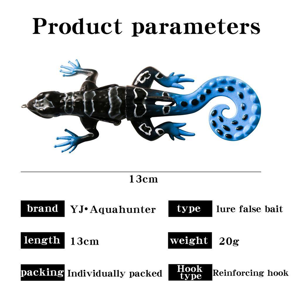 MYRONGVN Set 1 / 5 Mồi Câu Cá Giả Bằng Cao Su Siêu Bền