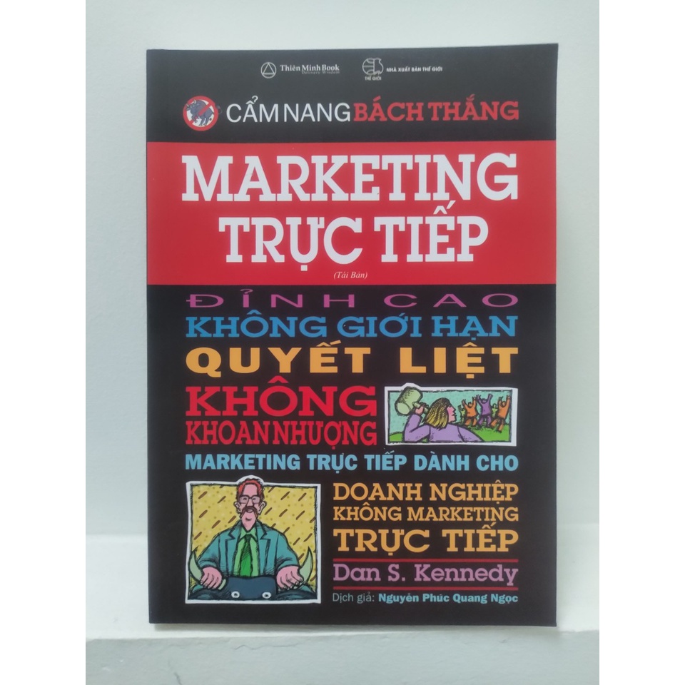 Sách - Cẩm Nang Bách Thắng Marketing Trực Tiếp Đỉnh Cao Không Giới Hạn Quyết Liệt Không Khoan Nhượng