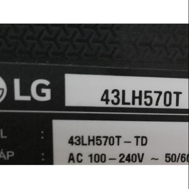 Bo xử lý tivi LG 43LH570 43LH570T
