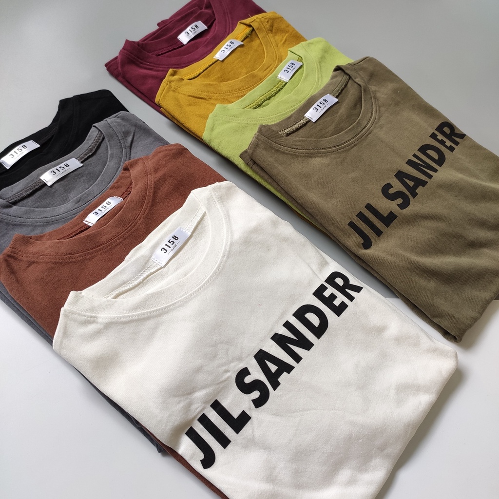 Áo Phông 3158 In JIN SANDER Nữ Nam, Áo Thun Tay Lỡ Oversize From Rộng Basic Chất Coton Thấm Hút Mồ Hôi - Thoyeufashion