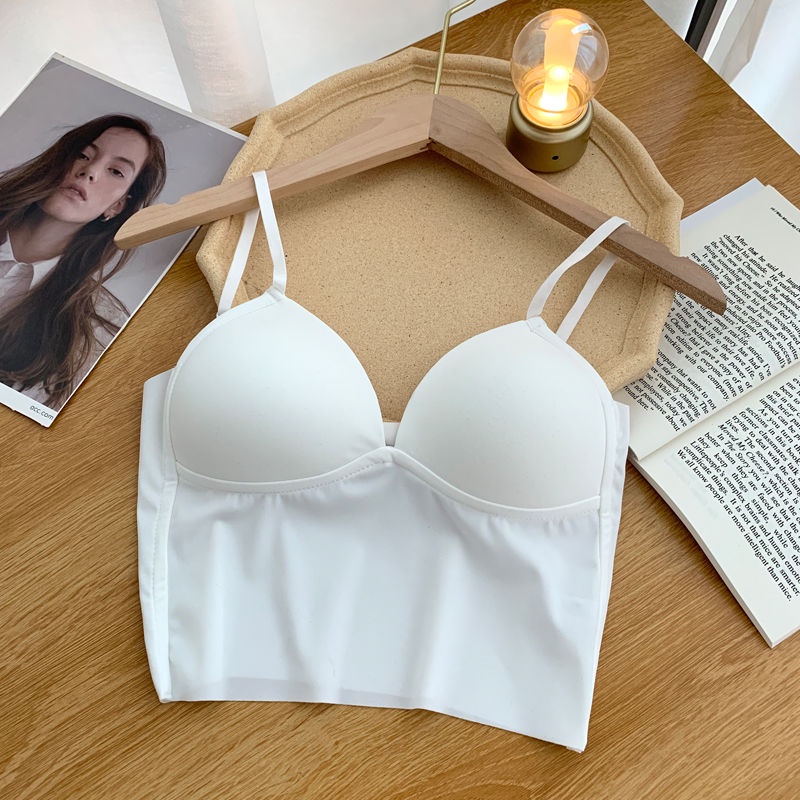 Áo Lót Lụa Mỏng Không Gọng Thép Cho Nữ