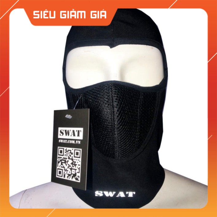 GIÁ SỈ- Khăn trùm SWAT X2 ARI mẫu mới - Màu Đen