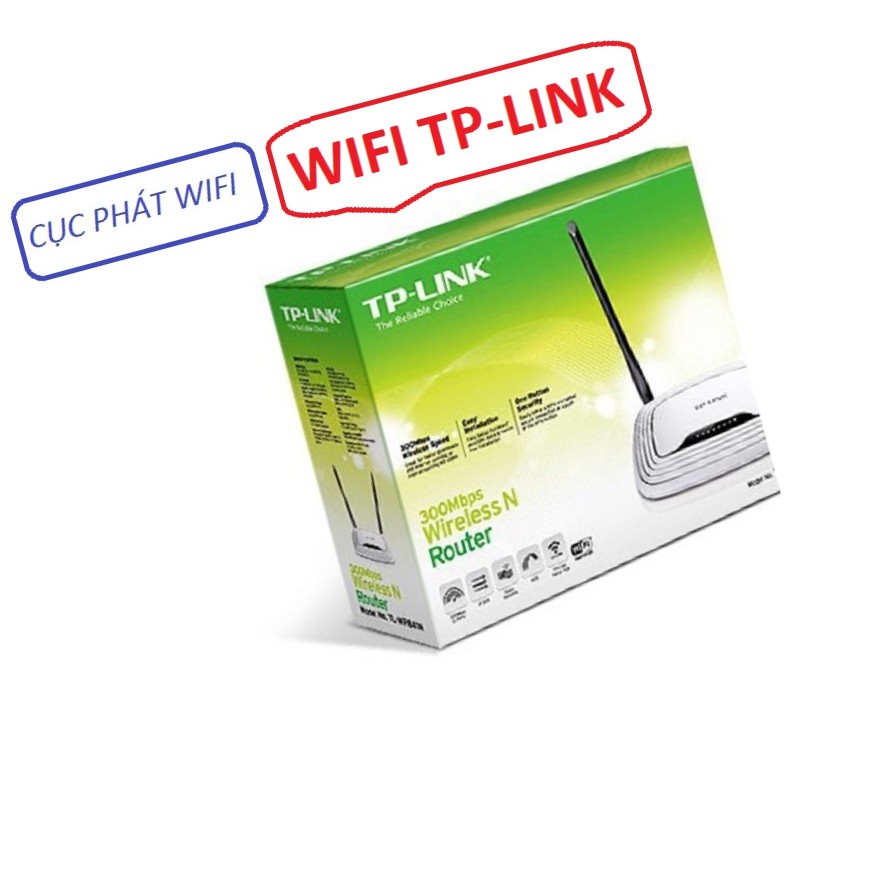 Bộ Phát Wifi TPLink 2 Râu - Router Phát Wifi TP Link model 841