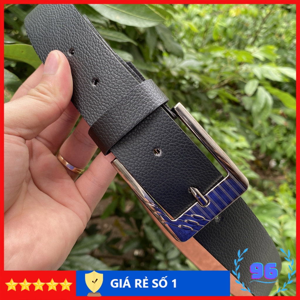 Thắt lưng nam cao cấp khóa kim dây lưng nam sang trọng lịch lãm nịt da thời trang DLKK002S Shopdoda96