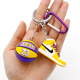 Móc khóa hình giày bóng rổ Nba Kobe tùy chọn nhỏ gọn sáng tạo