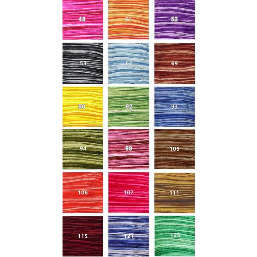 Chỉ Loang Chính Hãng DMC Pháp Dòng ART117
