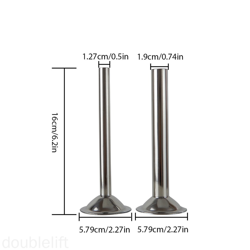 Set 2 Phễu Làm Xúc Xích Bằng Thép Không Gỉ