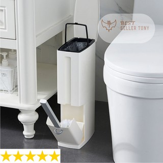 Thùng rác nhà tắm Acok cao cấp có kèm cây vệ sinh
