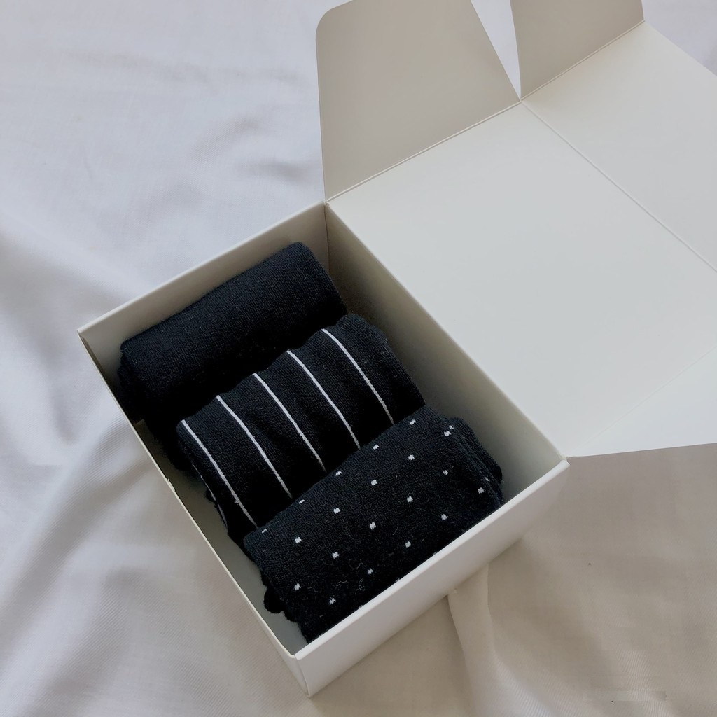 Set 3 đôi tất vớ nam cổ cao BROO nhiều màu phong cách Vintage, vớ nam công sở đi giày tây made in Vietnam