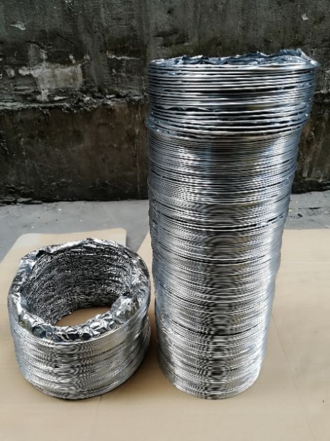 Ống bạc máy hút mùi D100mm x 10m
