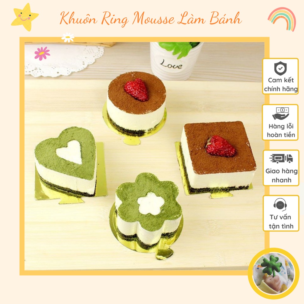 Khuôn ring mousse mini