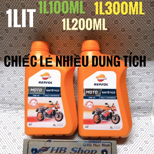 Repsol moto Sintetico 4T 10w40 nhập Tây ban nha