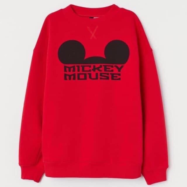 áo nỉ hm nữ mickey