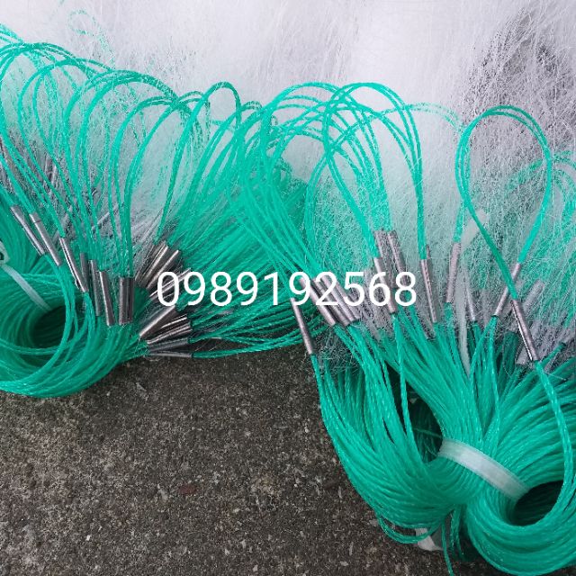 Lưới đánh cá 1 lớp tép mắt lưới 2cm cao 90cm dài 60m bắt cá tép ,cá bống ,cá mương bé