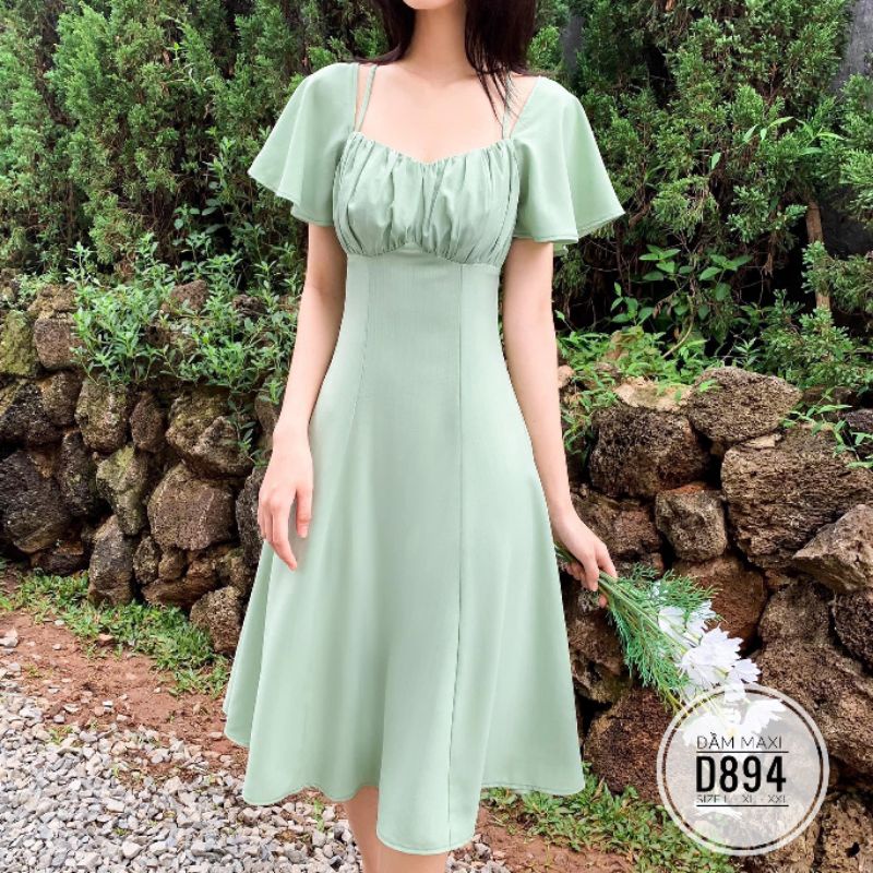 Đầm  Xoè BIG SIZE (55_100KG) MS2023-05