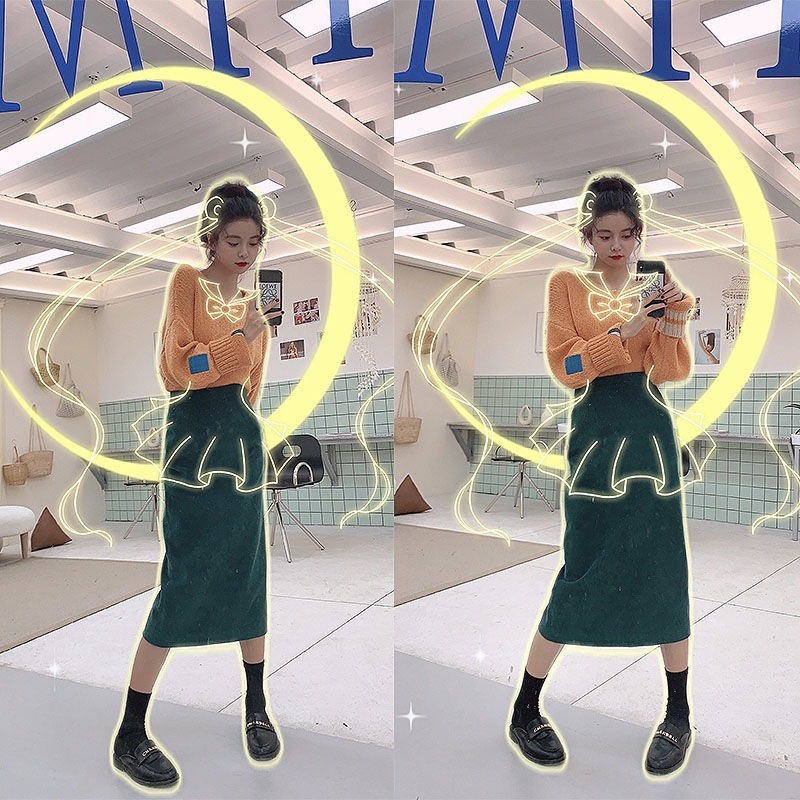 Chân Váy Dài Chữ A Thời Trang Retro Cho Nữ chân váy dài váy nữ đầm nữ chân váy midi chân váy dài váy bé gái