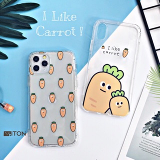 [Free ship đơn hàng từ 50k]- Ốp dẻo trong suốt in hình Carrot
