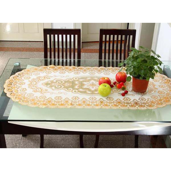 Khăn trải bàn trang trí họa tiết hoa in thời trang sang trọng SIZE 40X80CM