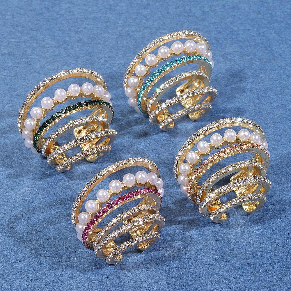 ROWANS 1 Khuyên Vành Tai Chữ C Không Xỏ Lỗ