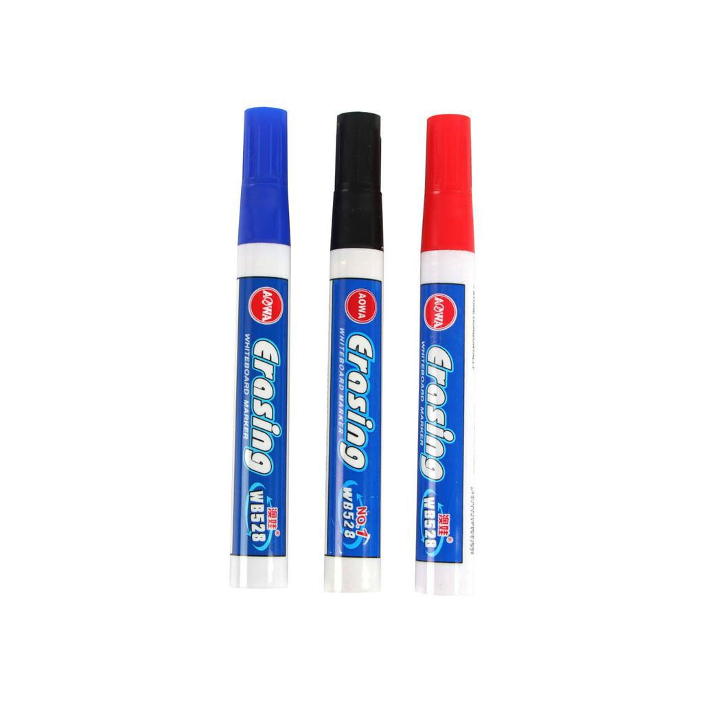 Bút Dạ Viết Bảng Trắng Ba Màu Đen/ Xanh/ Đỏ