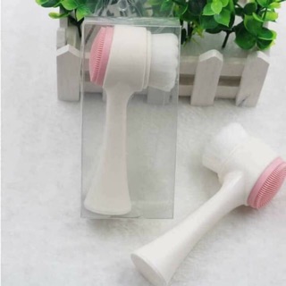 Cọ rửa mặt 2 đầu