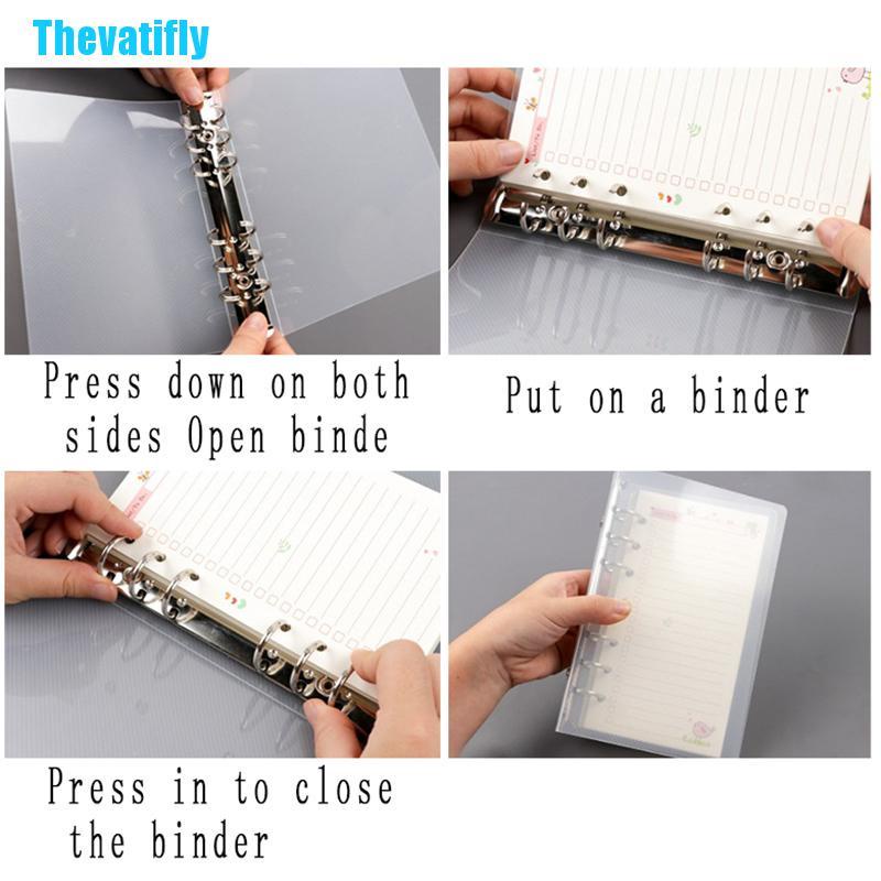 Bìa Hồ Sơ Trong Suốt Sáng Tạo A6 A5 B5