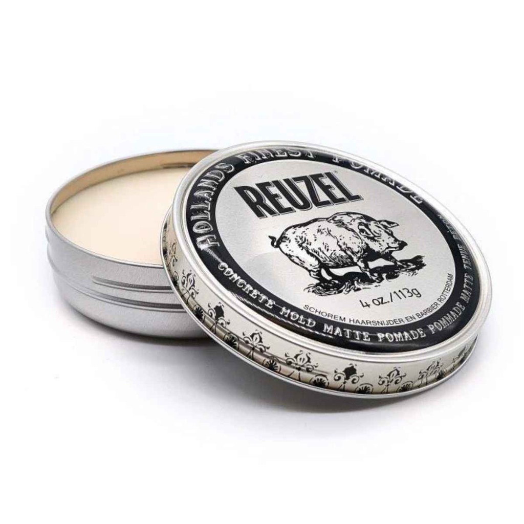 Sáp Reuzel Concrete Hold Matte Pomade - Bản mới nhất 2022