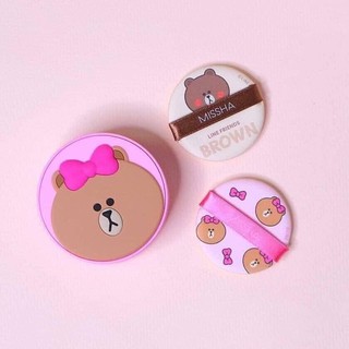 Phấn nước Missha GLOW TENSION (LINE FRIENDS EDITION)