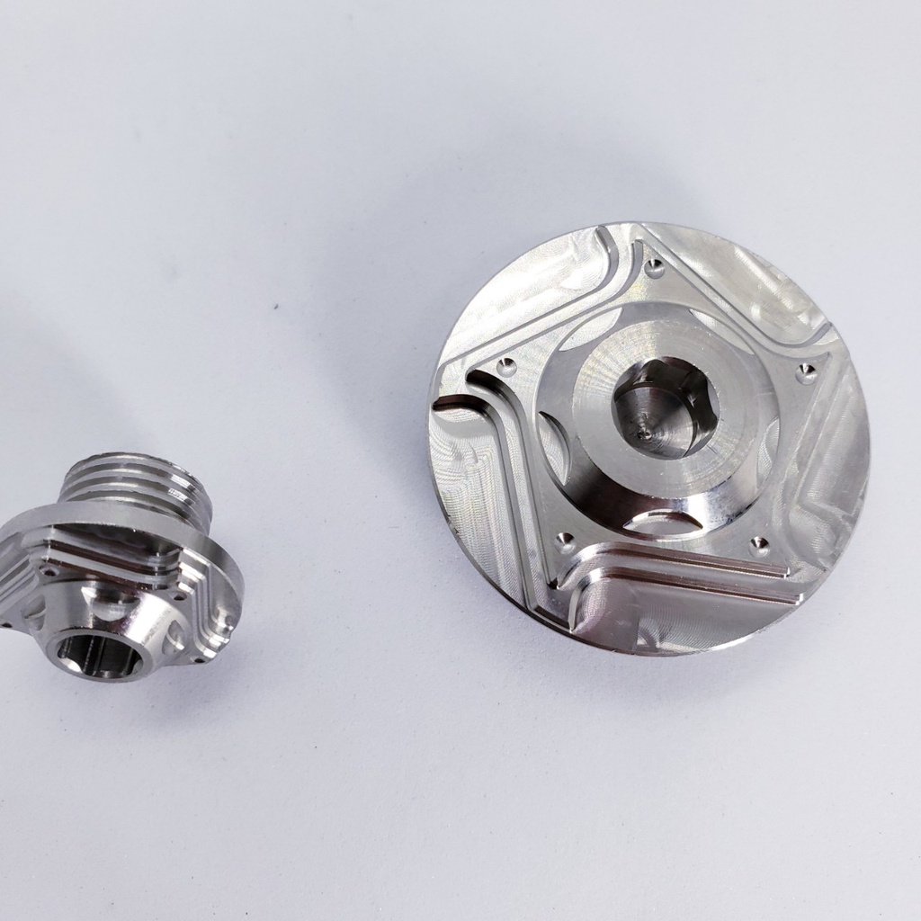 Ốc mâm lửa salaya inox 304 phay xéo cao cấp gắn xe máy wave sirius exciter winner sonic dream và dòng xe khác