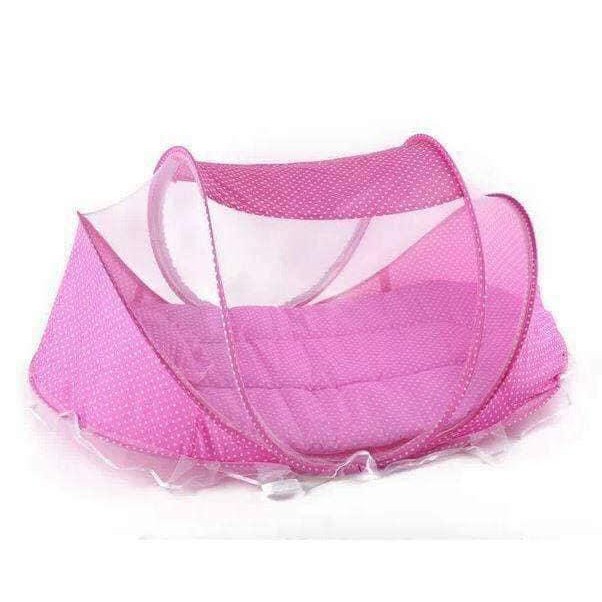 Mùng Di Động Cho Bé  Phát Nhạc Cho Bé Kèm Gối Và Nệm tiện dụng