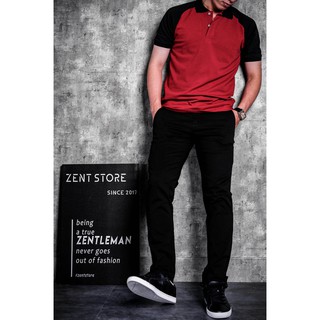 Áo polo tay raglan MNG