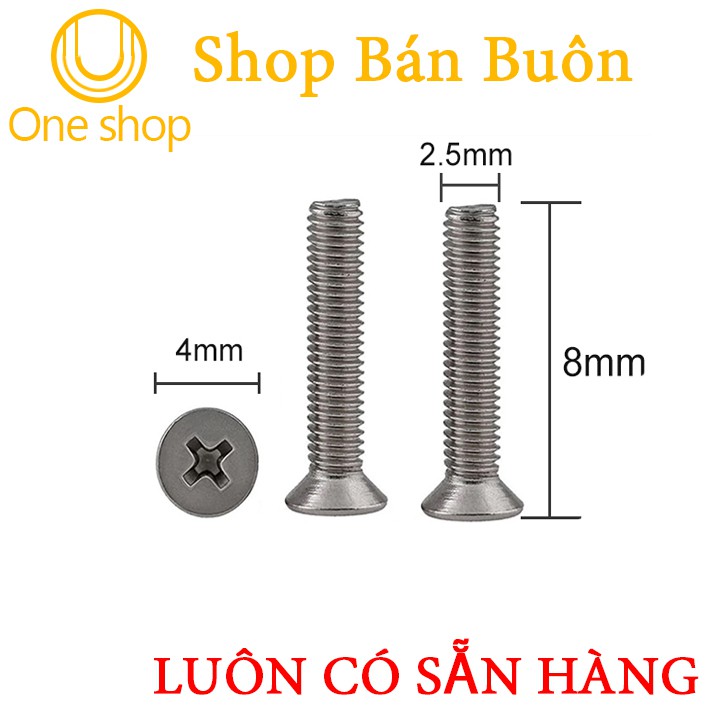 Ốc M2.5-8mm Ốc Bắt Động Cơ 335