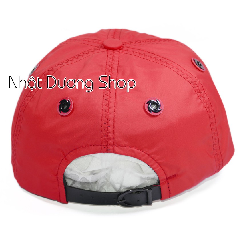 [ FREESHIP ] Nón kết nam thời trang vá mỏ da mũ lưỡi trai đẹp chất liệu dù xịn sò mẫu mã đẹp, phong cách cá tính lạ mắt