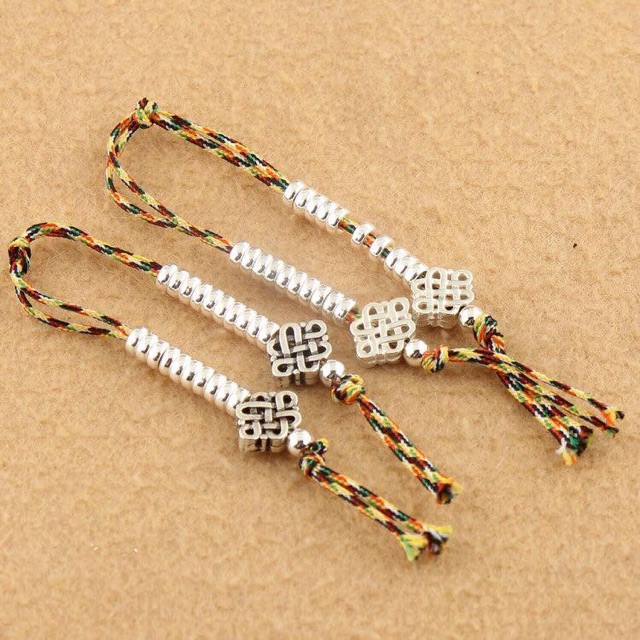 Túc số đếm lần chuỗi hạt Nepal Bạc S925