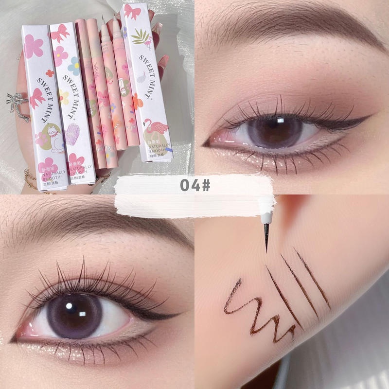 Bút Kẻ Mắt Dạng Lỏng sweet mint Làm Sáng Đường Viền Mắt Nhanh Khô Chống Thấm Nước Và Không Nhòe HSU