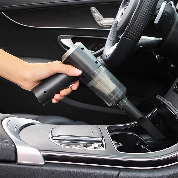 Máy hút bụi cầm tay mini - Máy hút bụi không dây đa năng lực hút siêu mạnh sử dụng hút bụi ô tô, bụi giường